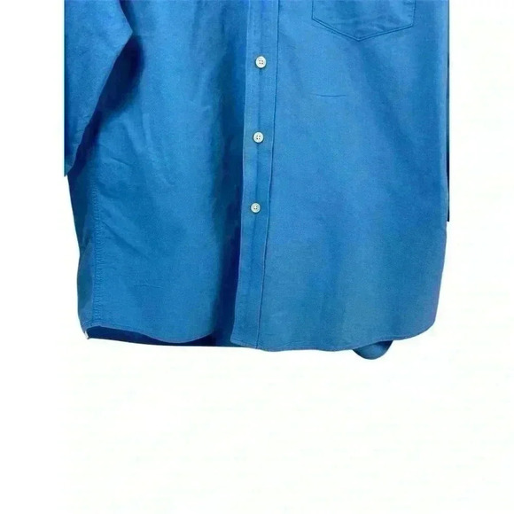 Michael Kors Men's Blue Long Sleeve Button-Down Shirt Size L Casual - Picture 5 of 10